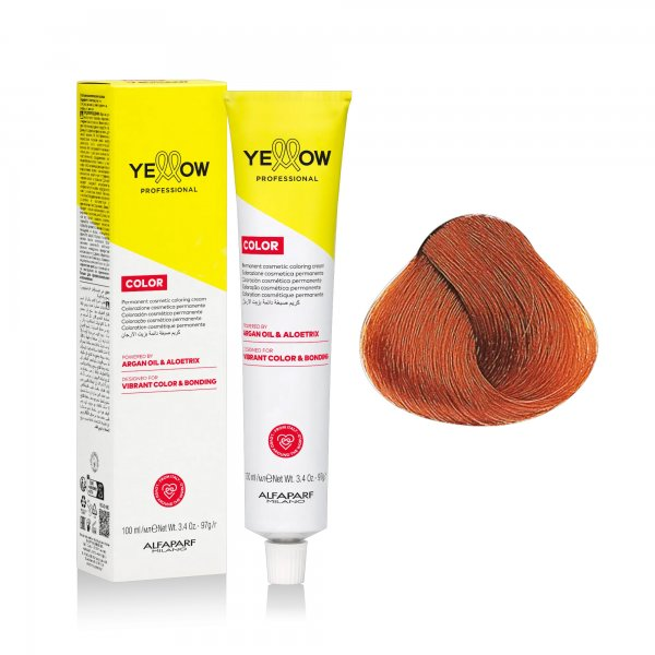Yellow Professional Color Permanent, farba do włosów, 8.4, 100ml