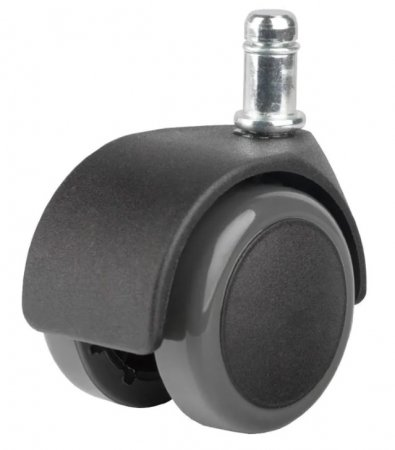 Zestaw kółek na wcisk do taboretu Activeshop, 5 szt.- niekompletny (2 z 5 kółek w zestawie)