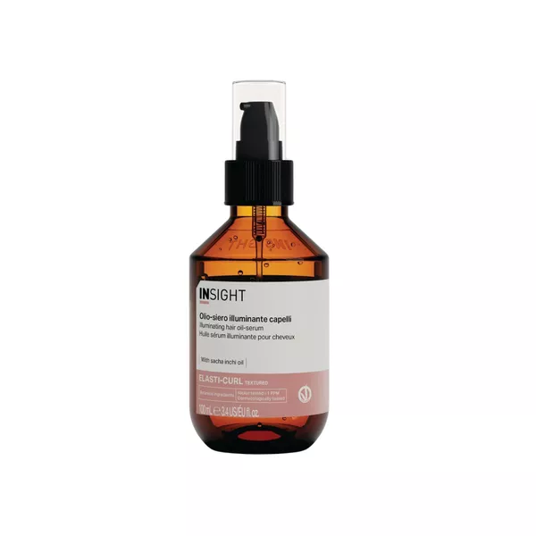 InSight Elasti-curl illuminating hair oil-serum, nabłyszczające serum olejowe do włosów kręconych, 100ml