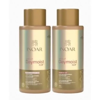 INOAR Absolut Daymoist CLR DUO PACK, szampon + odżywka nawilżające, 2x500ml