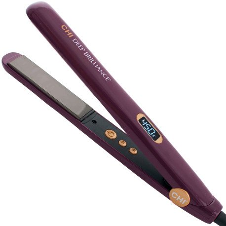 CHI Deep Brilliance 1" Black Titanium, prostownica do włosów z płytkami z czarnego tytanu