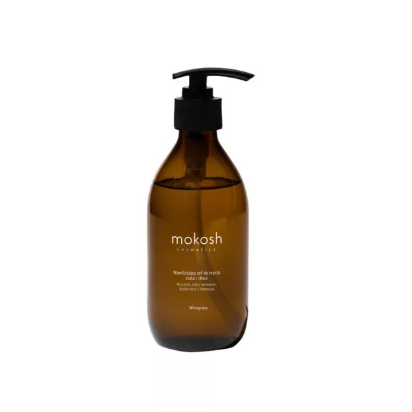 Mokosh Winogrono, nawilżający żel do mycia ciała, 300ml