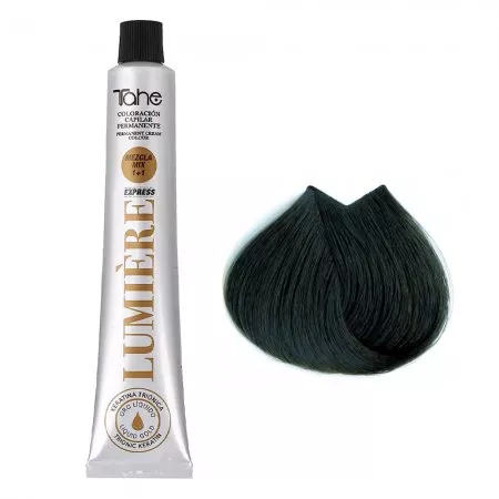 Tahe Lumiere Express, farba do włosów z keratyną i olejkiem arganowym, koloryzacja trwała, 4.0, 100ml