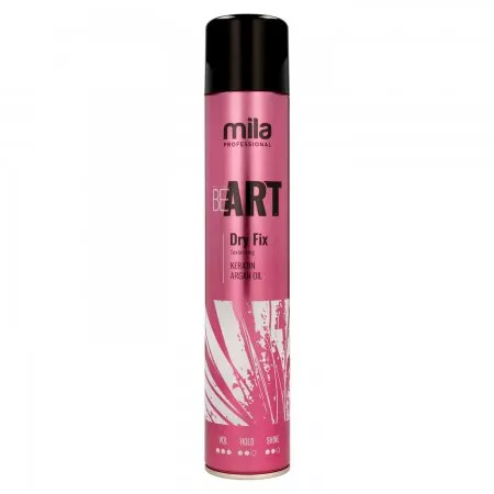 Mila Professional Be Art Dry Fix, lakier suchy, 500ml