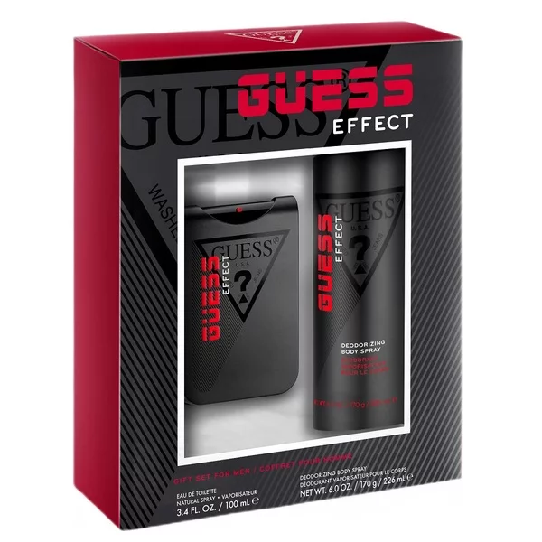 Guess Guess Effect zestaw woda toaletowa spray 100ml + dezodorant spray 226ml (M)
