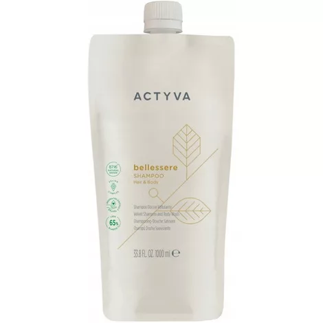 Kemon Actyva Bellessere, aksamitny szampon Hair&Body, 1000ml refill