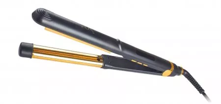 Fox AU, lokówko-falownica do włosów z dociskiem, nano-tytanowa, jonizacja, LCD, 230°C, 65W