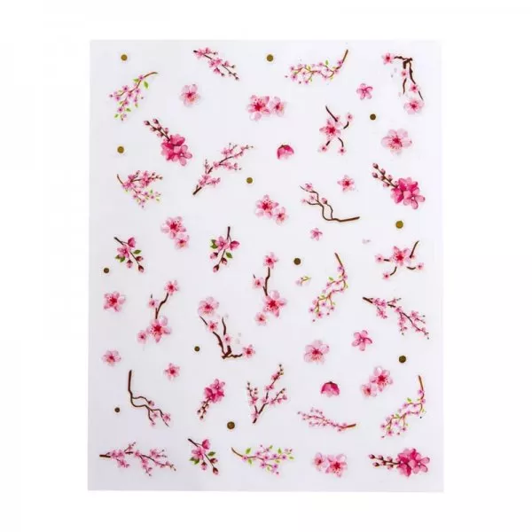 Peggy Sage Sakura 2, samoprzylepne ozdoby do paznokci, ref.141249