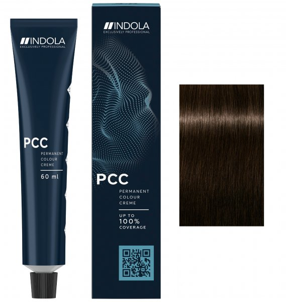 Indola PCC, farba do włosów, 4.0, 60ml