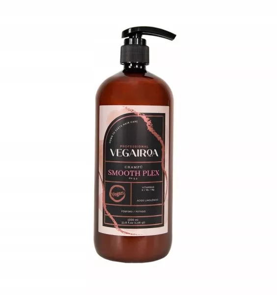 Placenta Life Vegairoa Smooth Plex, szampon do włosów po zabiegu prostowania, 1000ml