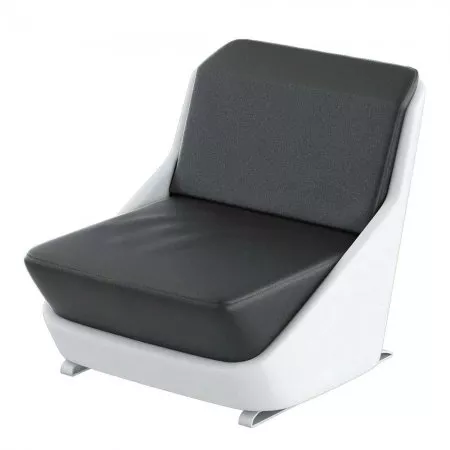 Fotel do poczekalni fryzjerskiej Panda Galaxy