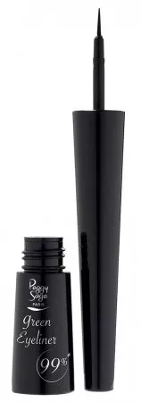 Peggy Sage Green Lak, eyeliner czarny, 2.5ml