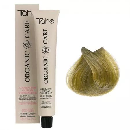 Tahe Organic Care, organiczna farba do włosów bez amoniaku, 9.3, 100ml