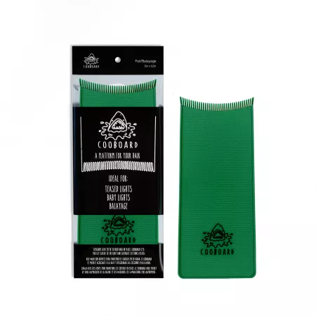 Cooboard, mała podkładka do rozjaśniania włosów, zielona