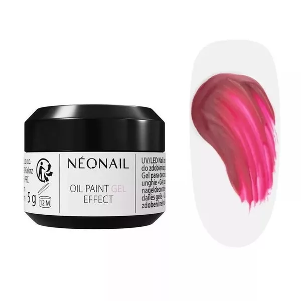 Neonail Oil Paint Gel Effect, żel do zdobień, Painted Passion, 5g