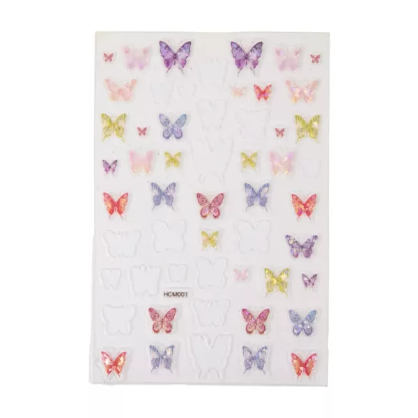 Peggy Sage, naklejki na paznokcie, Fairy Butterflies