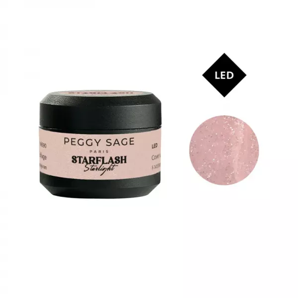 Peggy Sage Starflash, żel budujący do paznokci, starlight, 15ml, ref.146590