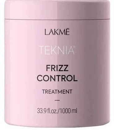 Lakme Teknia Frizz Control, maska przeciw puszeniu się włosów, 1000ml