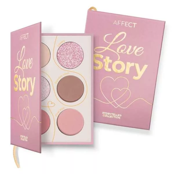Affect Mini, paleta cieni do oczu, Love Story