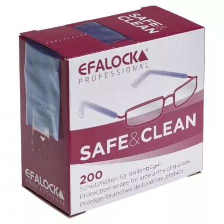 Efalock, ochraniacze na okulary, niezbędne przy zabiegach koloryzacji, 200 szt.