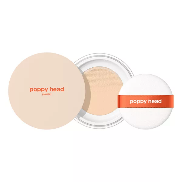 Poppy Head Glowset puder sypki rozświetlająco-utrwalajacy 11g
