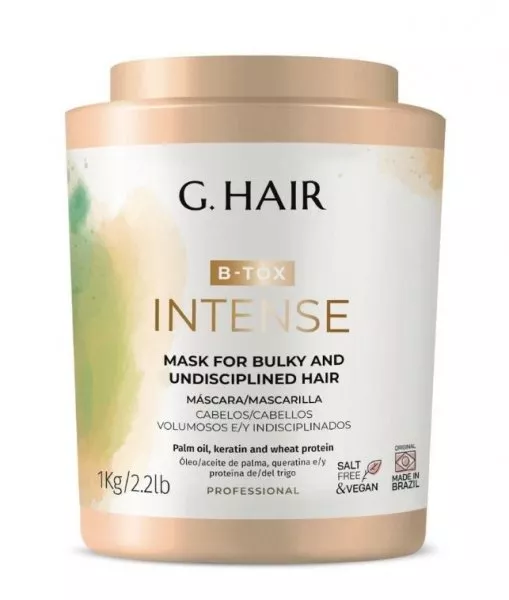 INOAR Botox G-Hair B-Tox Intense, botoks na włosy, 1000g