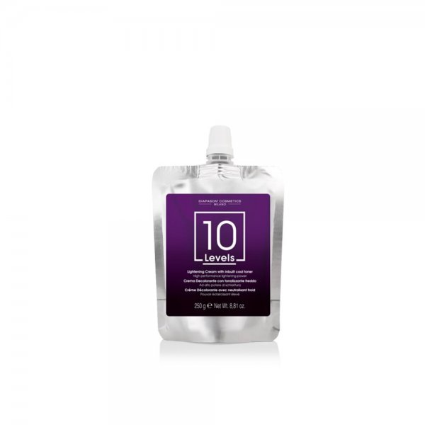 Diapason Crema Decolorante, krem rozjaśniający do włosów, 10 tonów, 250g