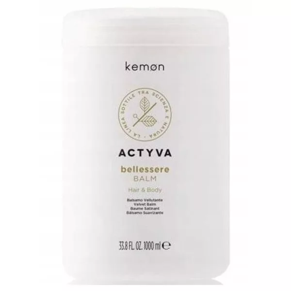 Kemon Actyva Bellessere, aksamitny balsam Hair&Body, 1000ml