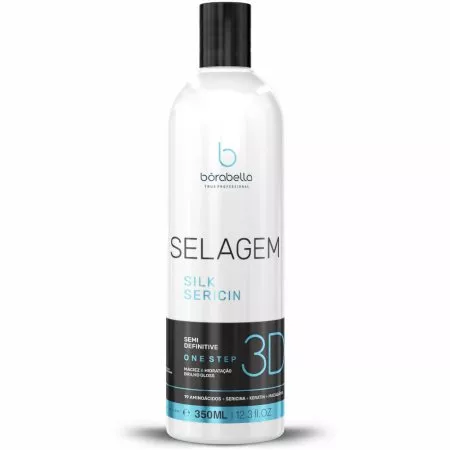 Borabella Selagem Silk 3D, nanoplastia, kuracja do włosów, 350ml