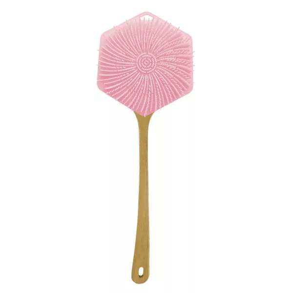 Glov Bubble Burst 3w1 silikonowa myjka i masażer do ciała skóry głowy i pleców Pink
