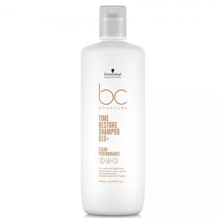Schwarzkopf BC Time Restore, szampon do włosów dojrzałych, 1000ml