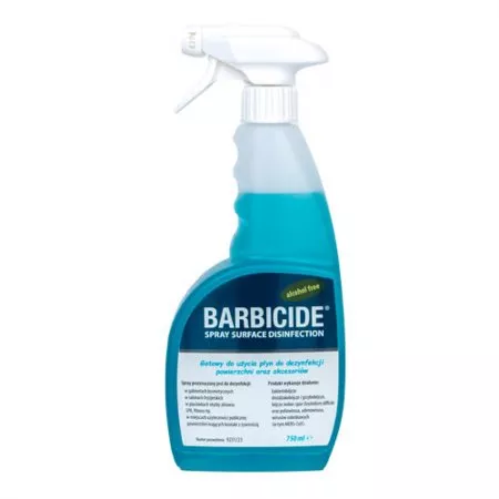 Barbicide, spray do dezynfekcji wszystkich powierzchni (bez zapachu), 750ml