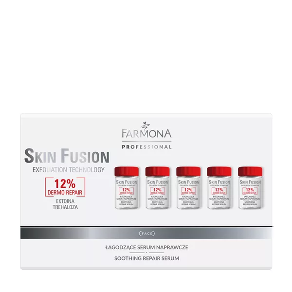 Farmona Professional Skin Fusion, łagodzące serum naprawcze do twarzy, 5x5ml