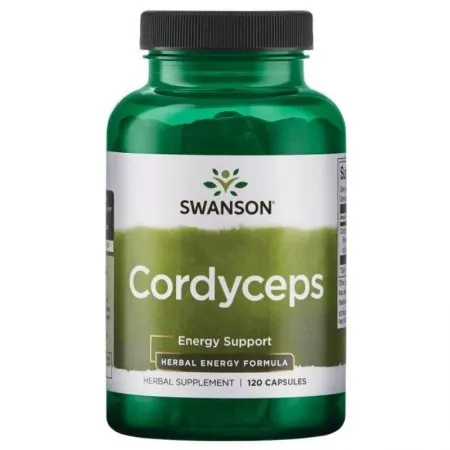 Swanson Cordyceps 600mg 120kaps