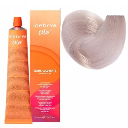 Inebrya Color, farba do włosów, koloryzacja trwała, 12/1, 100ml