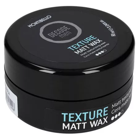 Montibello Decode Men, wosk mocno utrwalający Matt Wax, 90ml