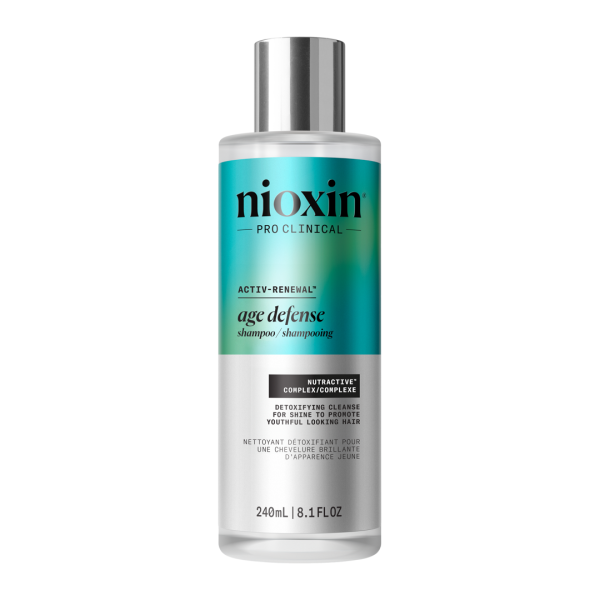 Nioxin Age Defense, szampon przeciwstarzeniowy do włosów, 240ml