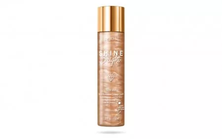 Pupa Shine Bright, rozświetlająca mgiełka do włosów i ciała, holo diamond, 100ml