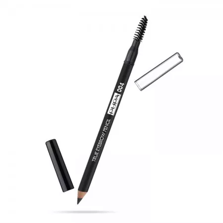 PUPA BrowMania, True Eyebrow Pencil, kredka do brwi, 0,09g, 004 Extra Dark