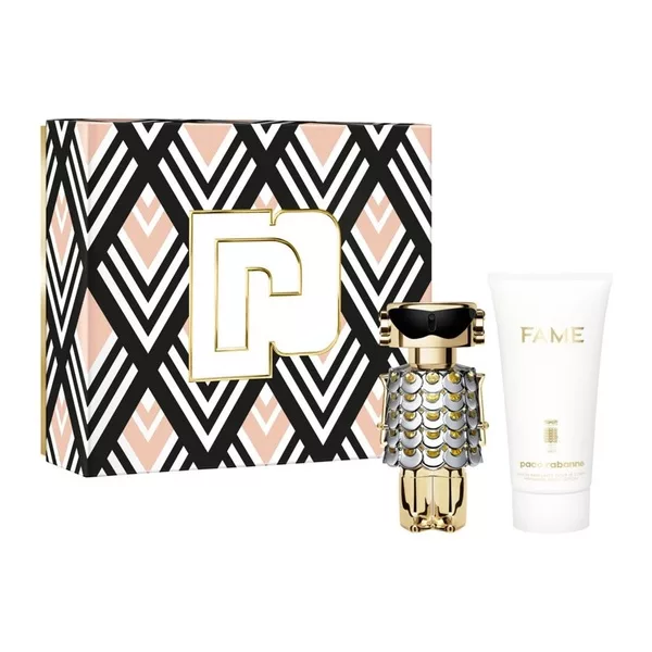 Paco Rabanne Fame zestaw woda perfumowana spray 50ml + balsam do ciała 75ml (W)