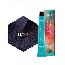 Lakme Collage Mix Tones, farba trwale kryjąca włosy, 0/20, 60ml