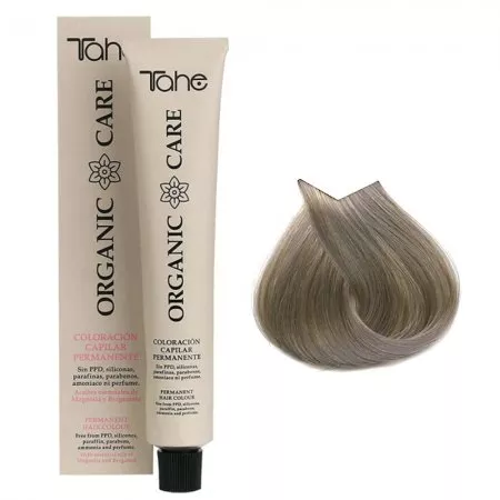 Tahe Organic Care, organiczna farba do włosów bez amoniaku, 9.1, 100ml