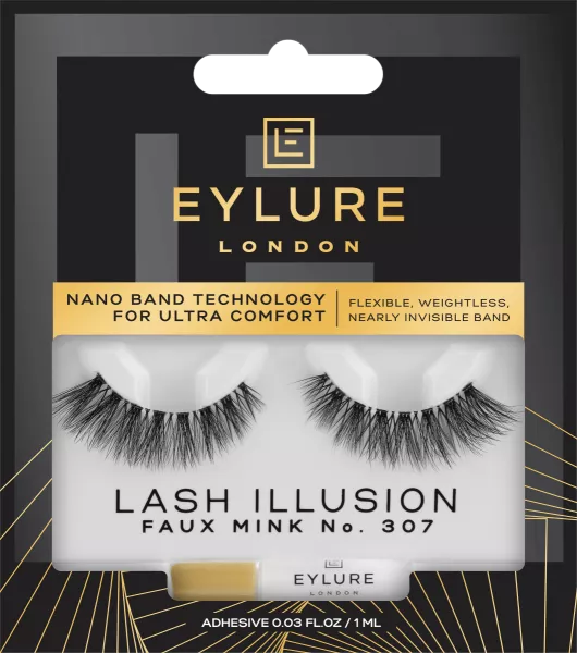 Eylure Lash Illusion, rzęsy z klejem, N307
