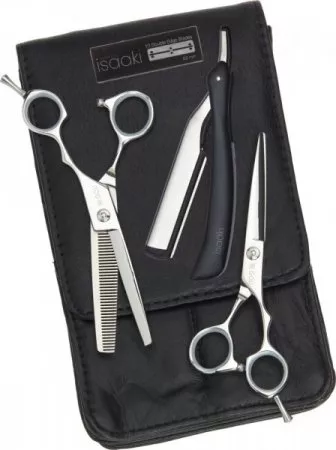 Aristocut, zestaw nożyczek fryzjerskich Best 6.0", dla początkujących fryzjerów, precyzyjne cięcia, elegancka torba