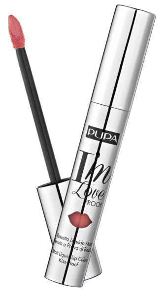 PUPA I’m Loveproof, matowa pomadka w płynie, light rose, 5ml