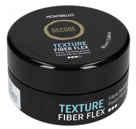 Montibello Decode, elastyczna pasta modelująca do włosów Texture Fiber Flex, 90ml