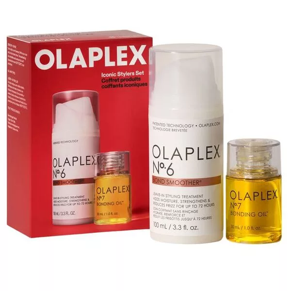 Olaplex Icon Styler, zestaw prezentowy do stylizacji włosów, krem + olejek