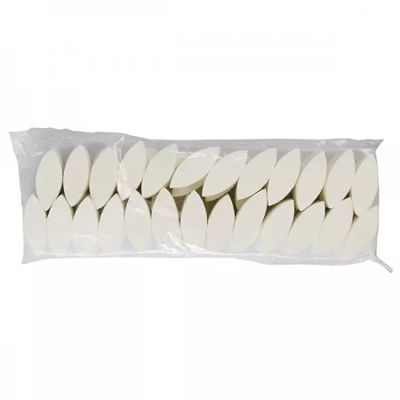 Peggy Sage, gąbki do makijażu bez lateksu, 5.5x2.5cm, 50szt., ref. 120195