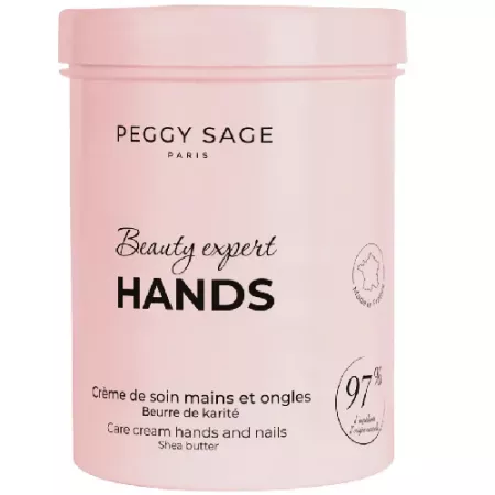 Peggy Sage, ochronny krem do rąk i paznokci z shea, 300ml