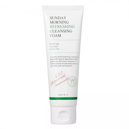 AXIS-Y Sunday Morning Refreshing Cleansing Foam oczyszczająca pianka do twarzy 120ml